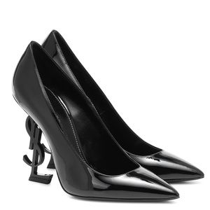 YSL SAINT LAURENT Opyum 110 patent leather pumps